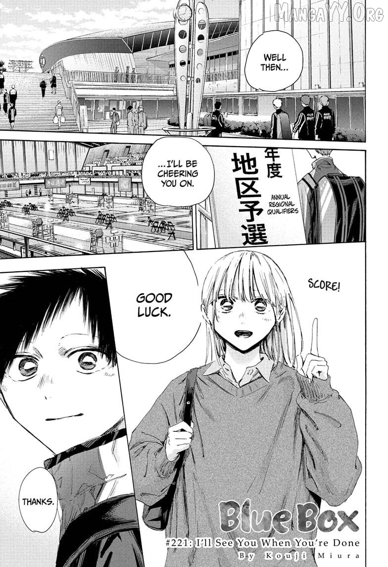 Blue Box, Chapter 221 image 01
